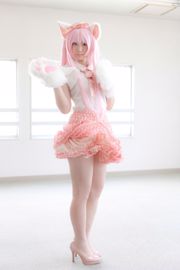 Enako [Enacat] Necomimi (หูแมว) (สีขาว)