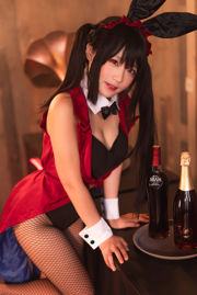 [Foto de COSER de una celebridad de Internet] Blogger de anime Mime Mimei - Tokisaki Kurumi