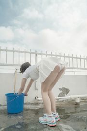 【ネットレッドコーザー写真】ゴーストホースガールAXunkaOri-屋上