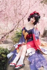 [Kesejahteraan COS] Blogger anime Ogura Chiyo w - Katsushika Hokusai