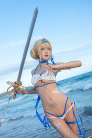 [Net Red COSER] Blogger anime Shui Miao aqua - Joan of Arc