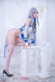 [Foto de celebridade da Internet COSER] Taro Yuan Yuko SJ_ - vestido Louis IX