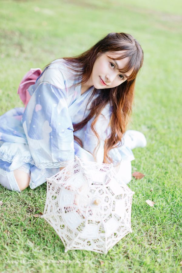 夏美醬《夏日浴衣》 [Kimoe激萌文化] KIM007