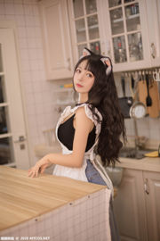 [Meow Sugar Movie] VOL.296 Black Cat OvO Kitchen Cat Girl