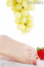 นางแบบ Wenwen "Fruit Jade Foot" [丽柜 LiGui] Foot Photo Picture