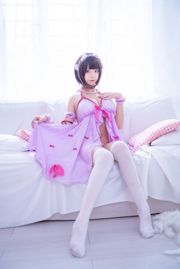 [美女Coser] 蜜汁貓裘 《加藤惠睡衣》