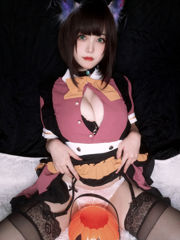 [Welfare COS] Cute Miss Sister Honey Cat Qiu - Halloween