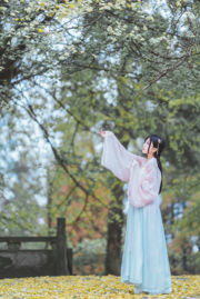 [COS Welfare] Cherry Peach Meow – Sanfter Hanfu-Ginkgo