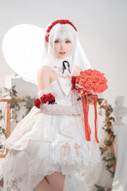 [Net Red COSER] Coser Noodle Fairy น่ารักและเป็นที่นิยม - ชุดแต่งงาน Theresa