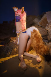 [COS Welzijn] Cosplay Hina Jiao - Tamamo Mae Arabische danseres